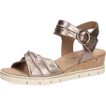 Dámské lodičky Caprice dámské sandály 9-28700-28 Barva: metalická, Velikost: 39