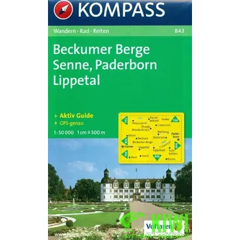 Kompass Beckumer Berge, Senne, Paderborn 1:50 t.