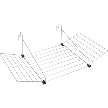 Sušák na prádlo Tomado Tilburg stříbrný 12 m