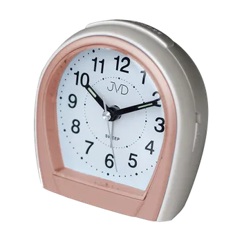 Budík Netikající svítící ručkový budík JVD SRP812.10