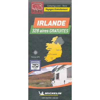 Michelin mapa Camping Cars Ireland 1:400 t.