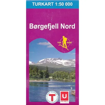 Nordeca vydavatelství mapa Borgefjell nord 1:50 t.