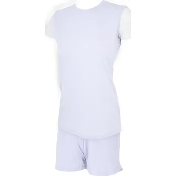 Dámské noční prádlo Dámské pyžamo Cotonella DDD510 L Sv. šedá