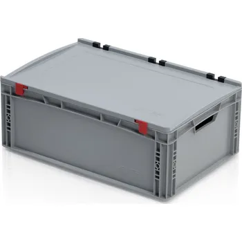 Zahradní úložný box Euro přepravka s víkem 45l 22 x 60 x 40 cm