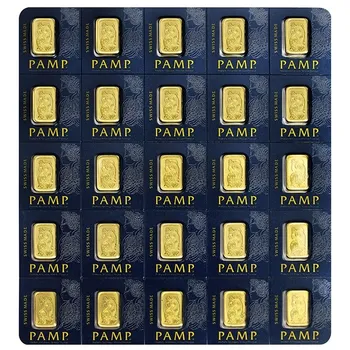 Sběratelství PAMP Fortuna Multigram investiční zlaté slitky 25x 1 g