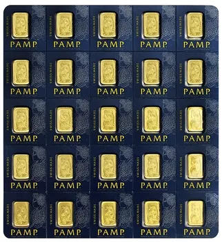 PAMP Fortuna Multigram investiční zlaté slitky 25x 1 g