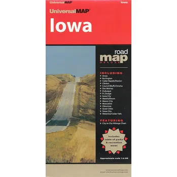 ITMB Publishing mapa Iowa 1:2,5 mil. UM