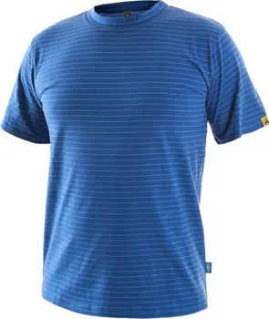pánské tričko CXS Esd Nome středně modré XL