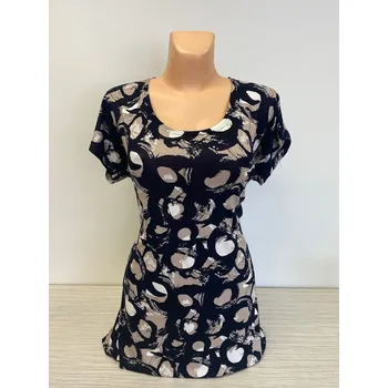 Dámská tunika dámské halenky, Velikost XXL 48, Rukáv Krátký rukáv, Střih Klasický rovný střih