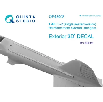 Plastikový model 1/48 IL-2 (single seat) reinforcement ext.stringer