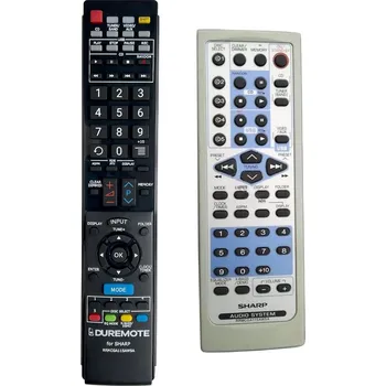 Dálkový ovladač SHARP RRMCGA115AWSA - dálkový ovladač duplikát