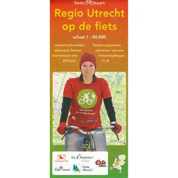 ITMB Publishing cyklomapa Regio Utrecht op de fiets 1:40 t.