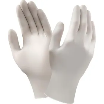 Pracovní rukavice Ansell TouchNTuff 69-318 jednorázové latexové nepudrované rukavice 8,5