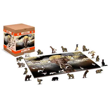 Puzzle Wooden City Sloní sny 2v1 150 dílků