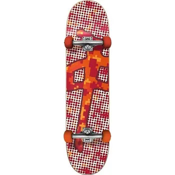 Skateboard RED DRAGON komplet - Fire Digi Chung Red/Orange (RED-ORANGE1388)