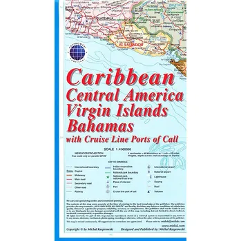 ITMB Publishing mapa Caribbean/Karibik 1:4 mil.