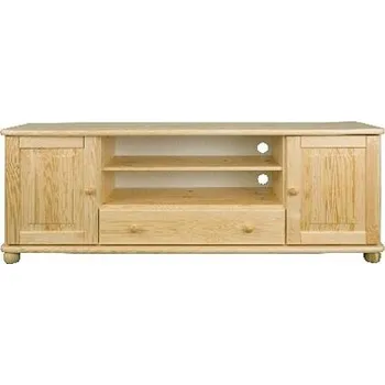 Obývací stěna TV stolek RV128 povrchová úprava Bezbarvý přírodní lak