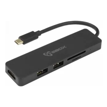 Sbox TCA-51 USB Type-C->HDMI/USB-3.0/SD+TF