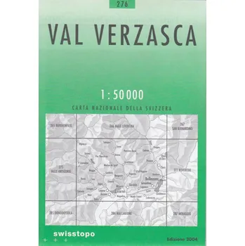 Swistopo vydavatelství mapa Val Verzasca 1:50 t.