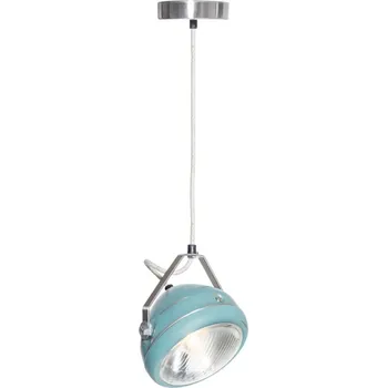 Lichtlab Designové závěsné svítidlo No. 5 vintage, ø 18 cm Barva: Aqua