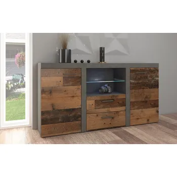 Komoda Komoda RUMBA 2D2S dub old / matera 156 cm