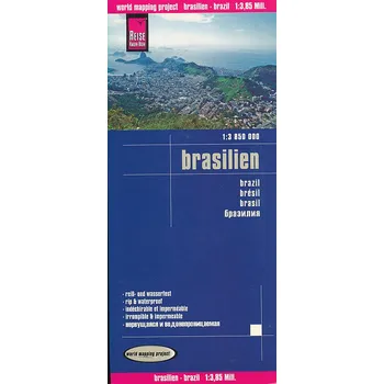 Reise Know-How Verlag mapa Brazil 1:3,85 mil.