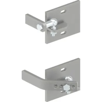 brána Feldmann Mimoosový pant na bránu na betonový sloupek - spodní a horní komplet pro 1 křídlo