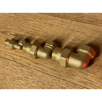 Fitinka Novaservis / HQK Šroubení mosaz masiv rohové Průměr závitu: 3/4"