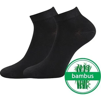 G-DESI nízké bambusové ponožky Boma 39-42 černá