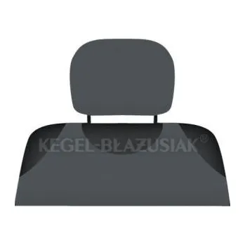 Potah sedadla Potah na opěrky hlavy, tmavě šedý SIXTOL