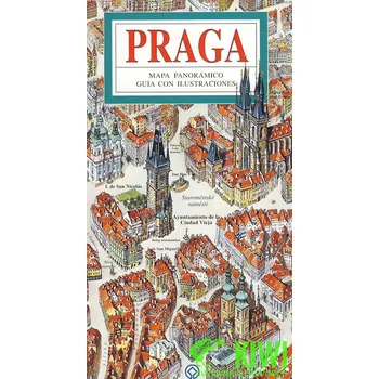 ATP publishing mapa Praga panorama španělsky