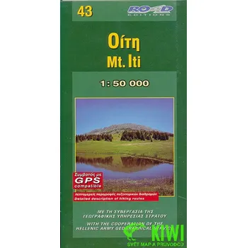 ROAD vydavatelství mapa Mt. Iti 1:50 t.