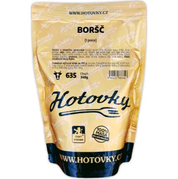 Hotové jídlo Hotovky - 635 Boršč (1 porce)