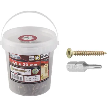 Vrut CONNEX UNI-vruty TX 3,5x30 mm, 850 ks