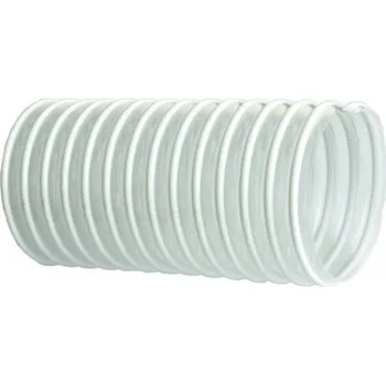 Hubice k vysavači ESPIROFLEX 75/84 VENTITEC PVC-1NO CRISTAL - Transparentní hadice pro odsávání neabrazivních materiálů, -10/60°C