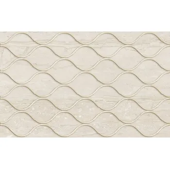 Obklad Tiberio cream inserto - obkládačka inzerto 25x40 krémová lesk 160884