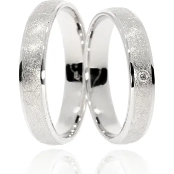 Prsten Zlatnictví Helios Zlaté snubní prsteny HR-190B Kameny: Se Zirkony