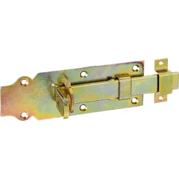 Tesařské kování ALBERTS Zástrč uzamykatelná rovná, s poutkem, pozink, 160x56