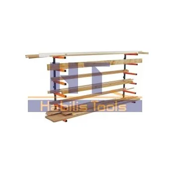 Dílenský regál Bora závěsný regál na stěnu