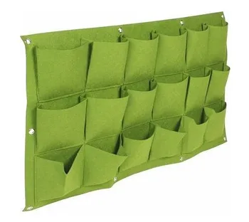 Květináč Merco Wall Grow Bag 18 zelený