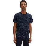 TOM TAILOR® PÁNSKÉ TRIKO POTISK-NAVY