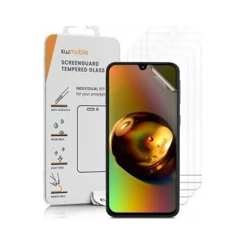 6x Ochranná fólie na display pro Samsung Galaxy A40 - průhledná