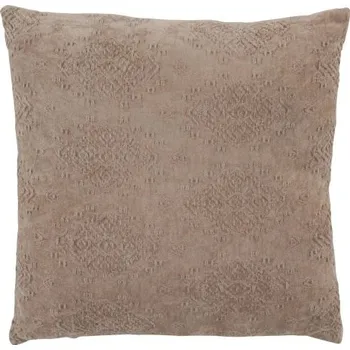 Dekorativní polštářek Hnědý polštář se vzorem Megane - 45*45 cm
