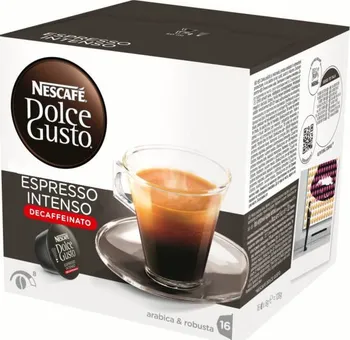 kávové kapsle Nescafé Dolce Gusto Espresso Intenso Decaffeinato