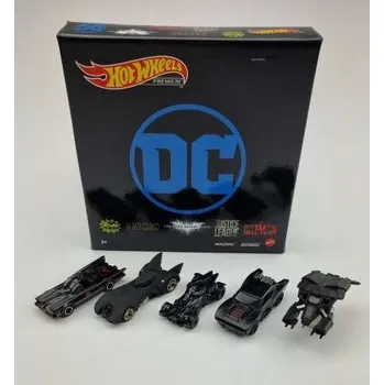 Hračka Batman - set 5 modelů 1/64 ve sběratelském boxu