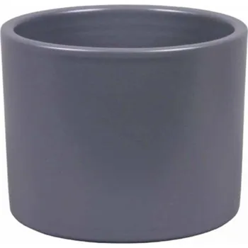 Obal na květináč NOHEL GARDEN Obal ZEUS PALETE, 17cm, tm. šedý