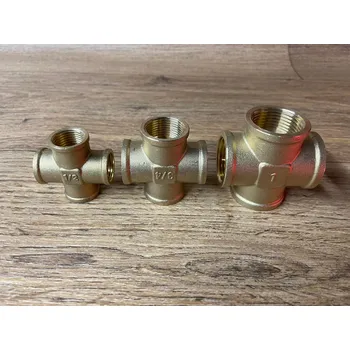 Fitinka Novaservis / HQK Kříž mosaz masiv Průměr závitu: 1/2"