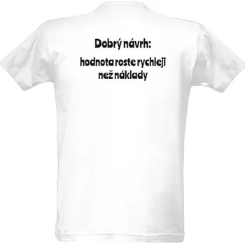 Pánská móda Tričko s potiskem Dobrý návrh pánské