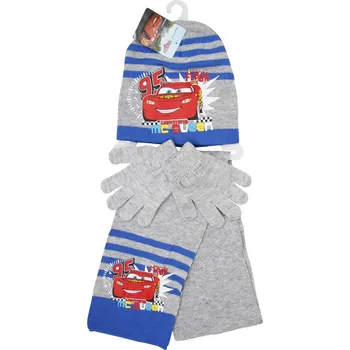 Auta -šedý zimní set pro kluky Velikost: 54