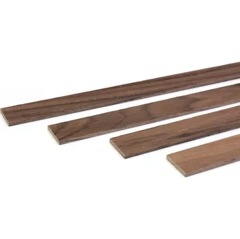 Obklad Wodewa VZOREK - Dřevěná krycí lišta OŘECH Broušený (olejovaný) rozměr vzorku: 30 x 200 mm